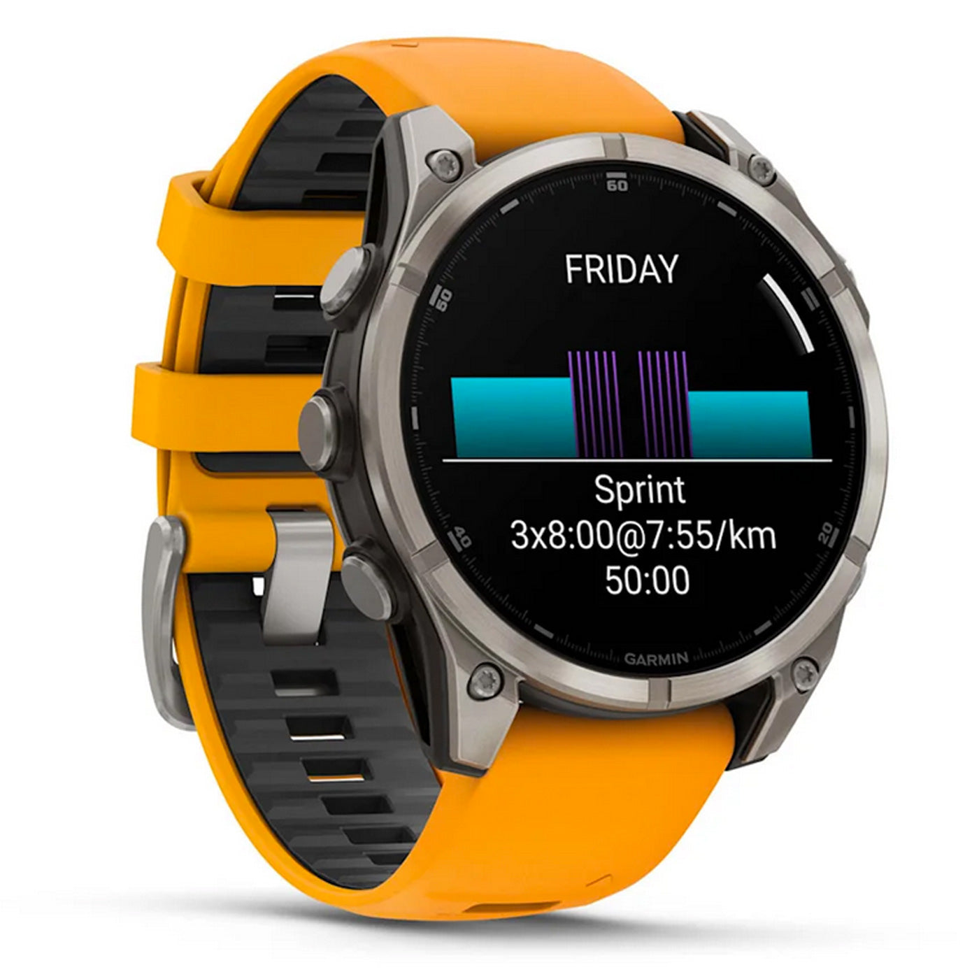 Garmin Fenix 8 47 mm AMOLED - Orange