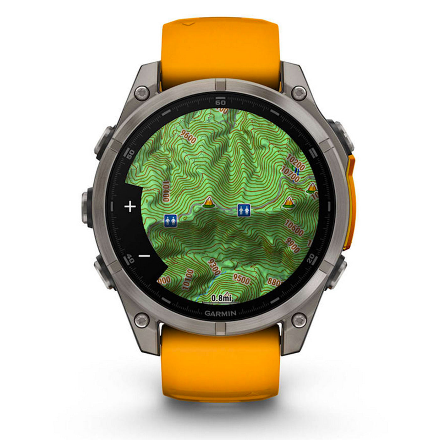 Garmin Fenix 8 47 mm AMOLED - Orange