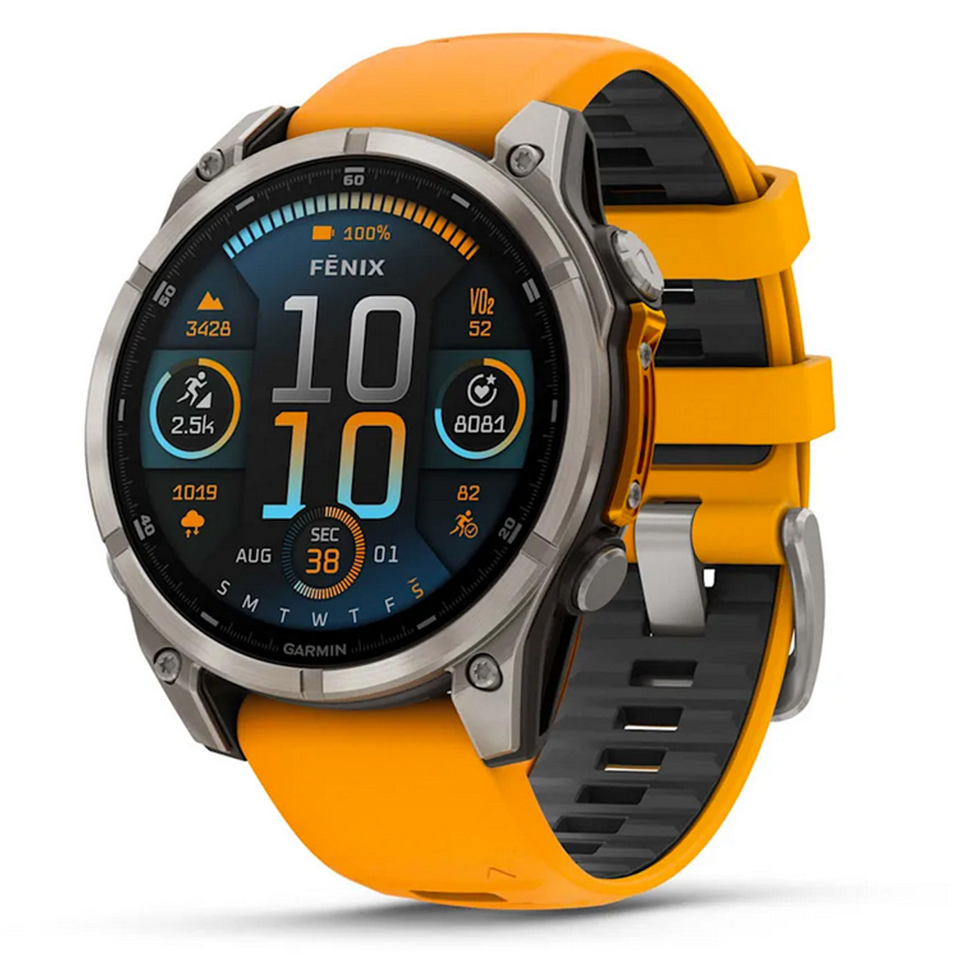 Garmin Fenix 8 47 mm AMOLED - Orange