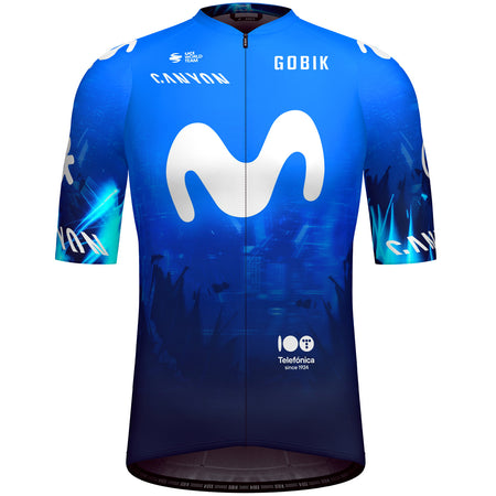 Blue Cycling Jersey 2024 QAZAQSTAN Team ASTANA Bike Maillot Shorts