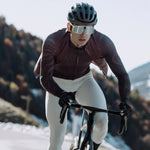 Maglia maniche lunghe Q36.5 Gregarius Hybrid Dolomiti - Marrone