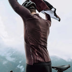 Q36.5 Gregarius Hybrid Dolomiti long sleeves jersey - Brown