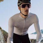 Q36.5 Gregarius Hybrid Aeroflow long sleeves jersey - Grey