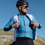 Maglia maniche lunghe Q36.5 R2 Signature - Blu