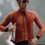 Gilet Q36.5 Gregarius Hybrid - Rosso