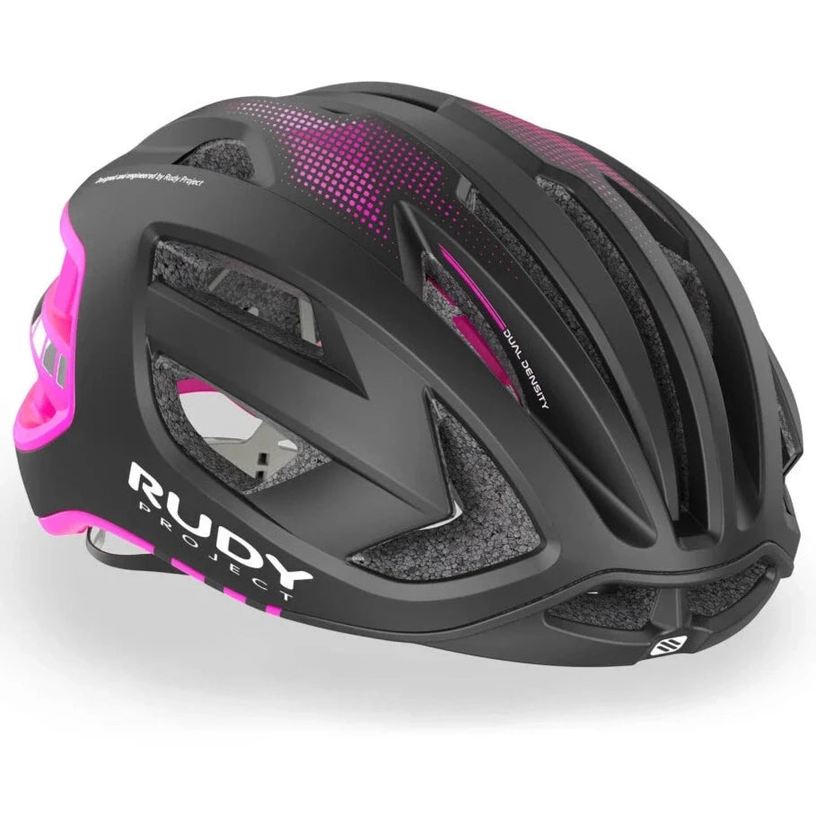 Casco Rudy Egos - Negro rosa