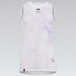 Maillot interior sin mangas mujer Gobik Second Skin - Blanco violeta