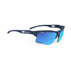 Lunettes Rudy Keyblade - Navy Blue Matte Polar 3FX Blue