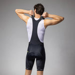 Ale PR-E Strada 2.0 bib shorts - Black white