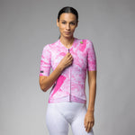 Ale PR-E Marble frau trikot - Fuchsia