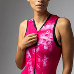 Ale Pragma Mirror woman sleeveless body - Pink