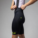 Ale Pragma Corsa 2.0 bib shorts - Black yellow