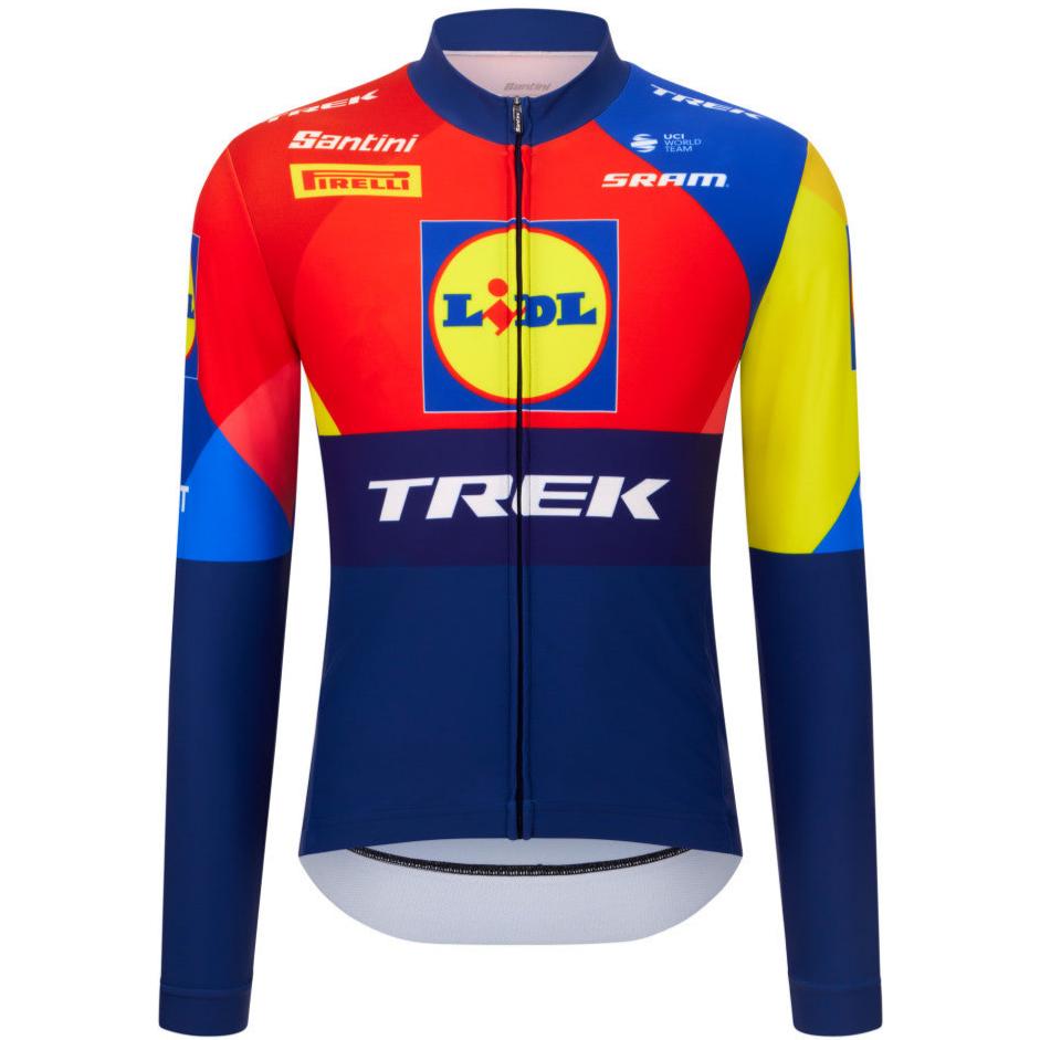 Santini Lidl Trek 2025 langarm trikot