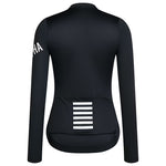 Maillot manga larga mujer Rapha Pro Team Lightweight - Negro