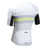 Maillot Northwave Force Evo - Blanco amarillo