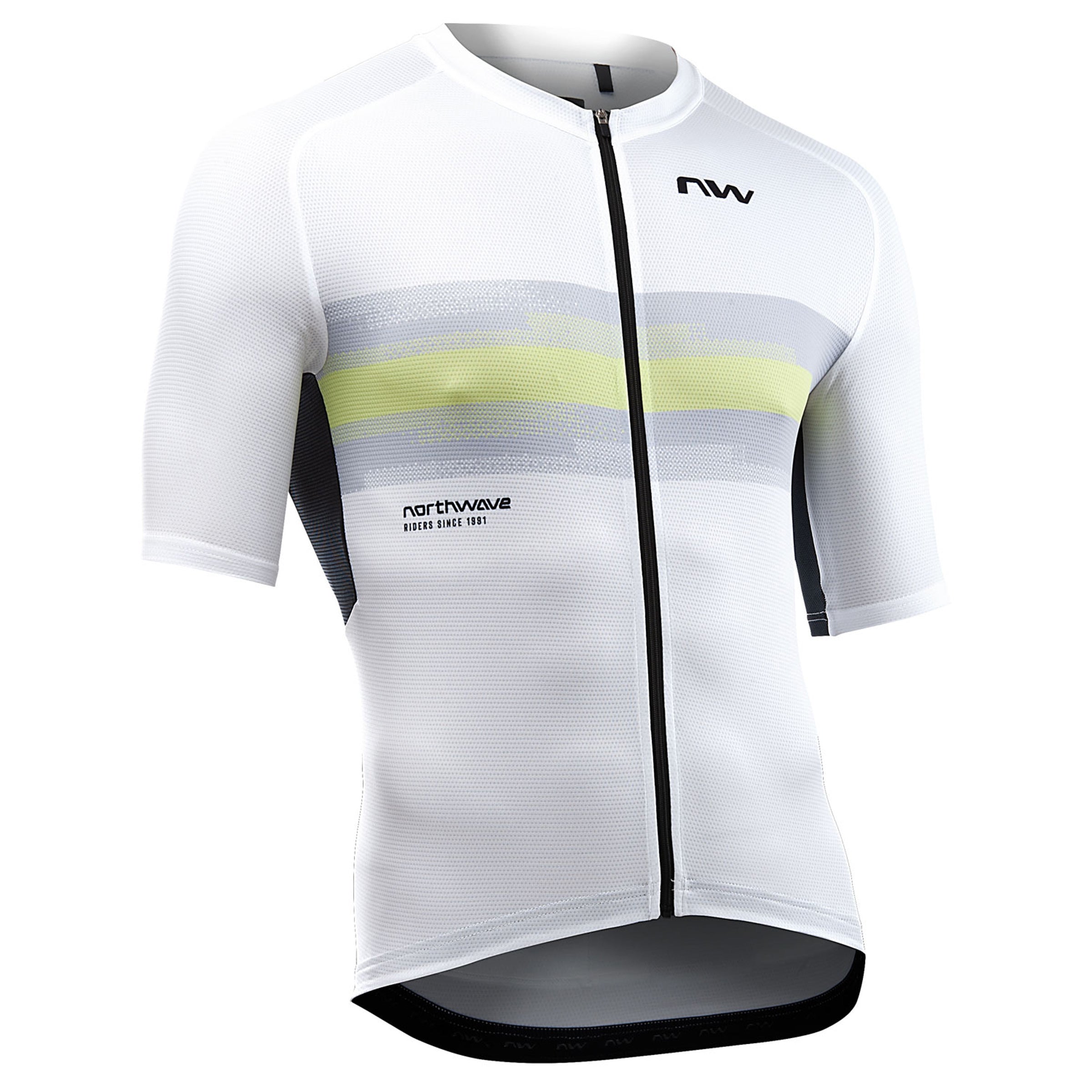 Northwave Force Evo trikot - Weiss gelb