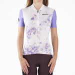 Women's jersey Santini Marble - Purple