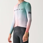 Maillot mangas largas Maap Blurred Out Pro - Rosa verde