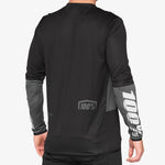 100% R-Core X langarm trikot - Grau schwarz