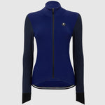 Maglia maniche lunghe donna Pissei Monviso - Blu navy