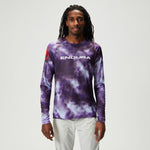 Endura Pixel Cloud LTD Long Sleeve Jersey - Purple