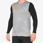 Maillot sin mangas 100% R-Core CONCEPT - Gris