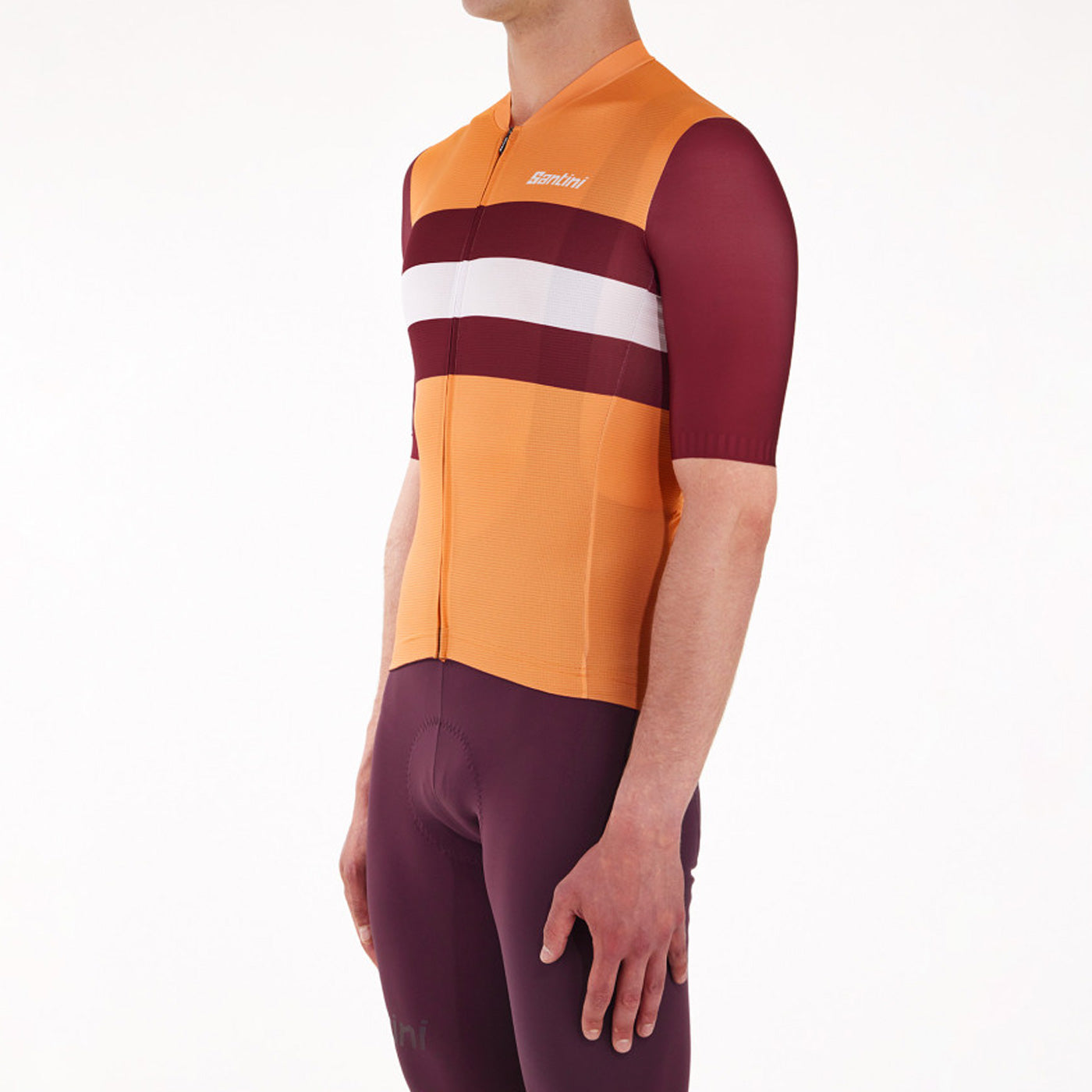 Maglia Santini Sleek Bengal - Arancio