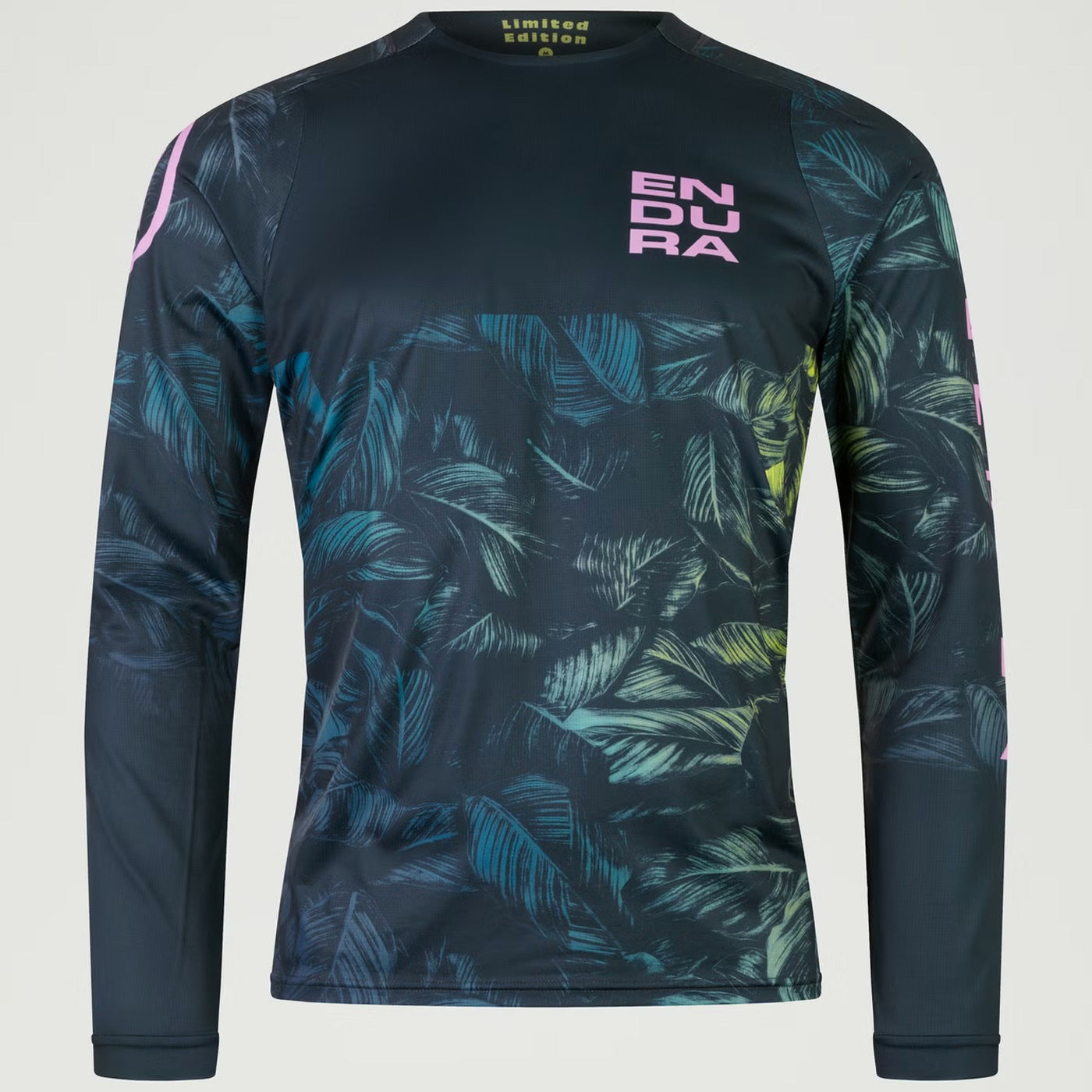 Endura Tropical Print LTD Long Sleeve Jersey - Grey