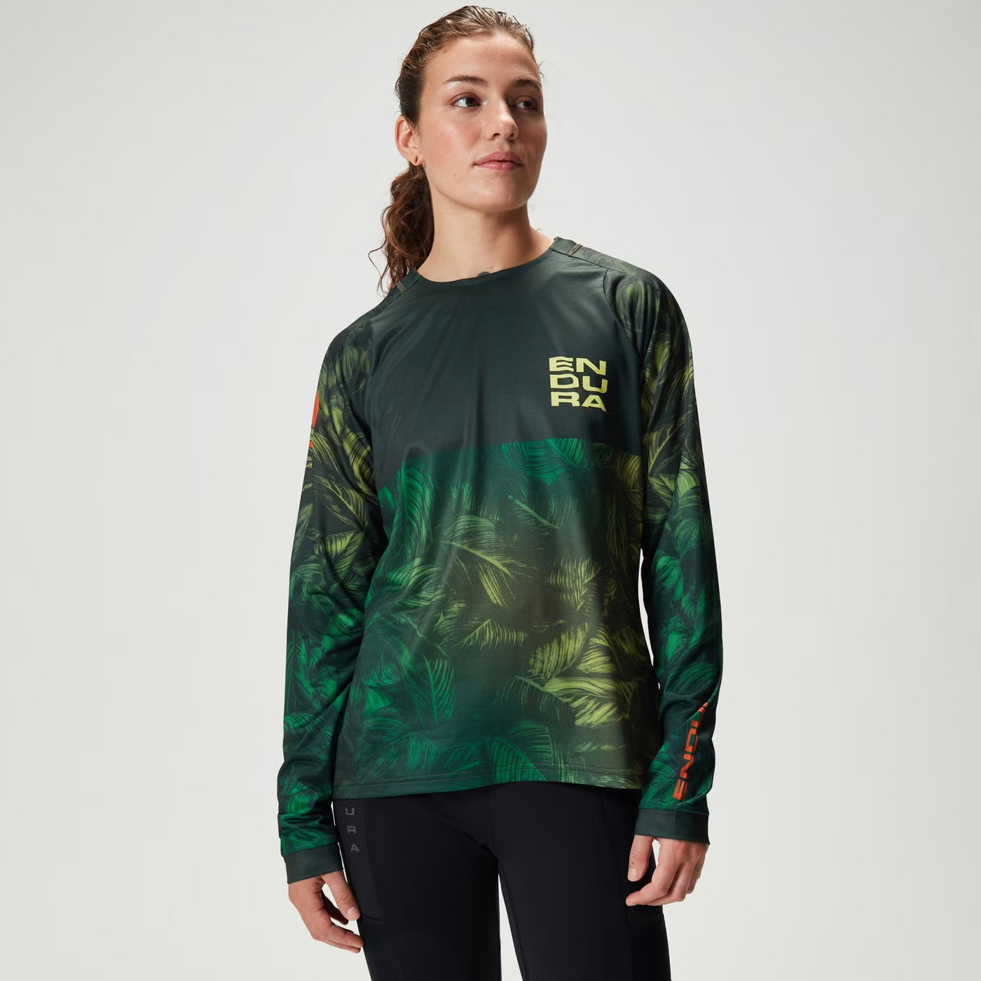 Endura Tropical Tee LTD long sleeve women jersey - Green 