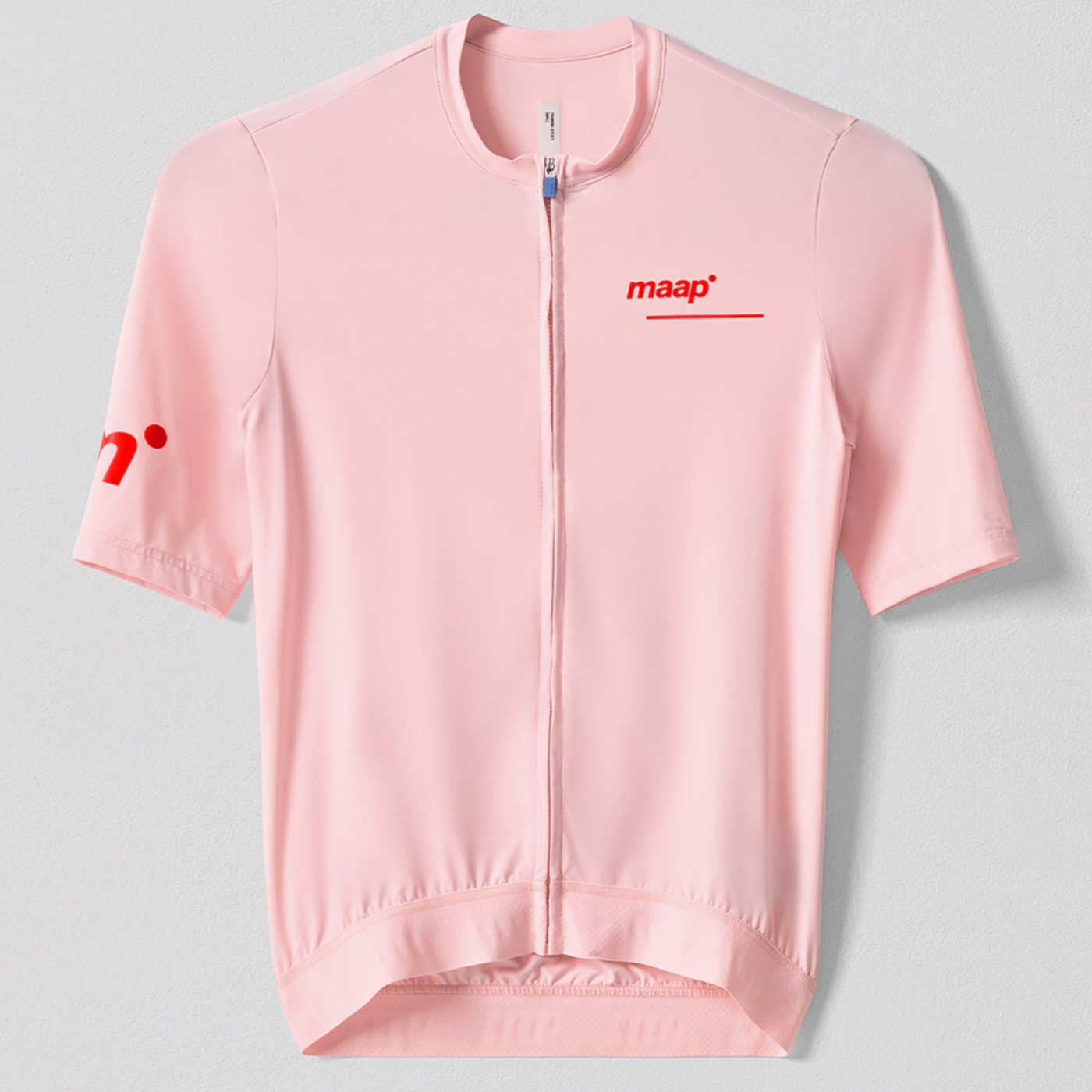 Maillot vélo manches courtes femme Maap Training Shock Pink