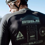 Q36.5 Gregarius Hybrid Aeroflow long sleeves jersey - Black