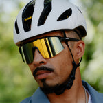 Mavic MVS SHIELD glasses - Black gold 