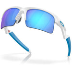 Oakley Resistor kids sunglasses - Polished White Prizm Sapphire