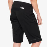 Short de vélo pour femmes 100% Airmatic - Noir