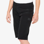 Culotte mtb mujer 100% Airmatic - Negro