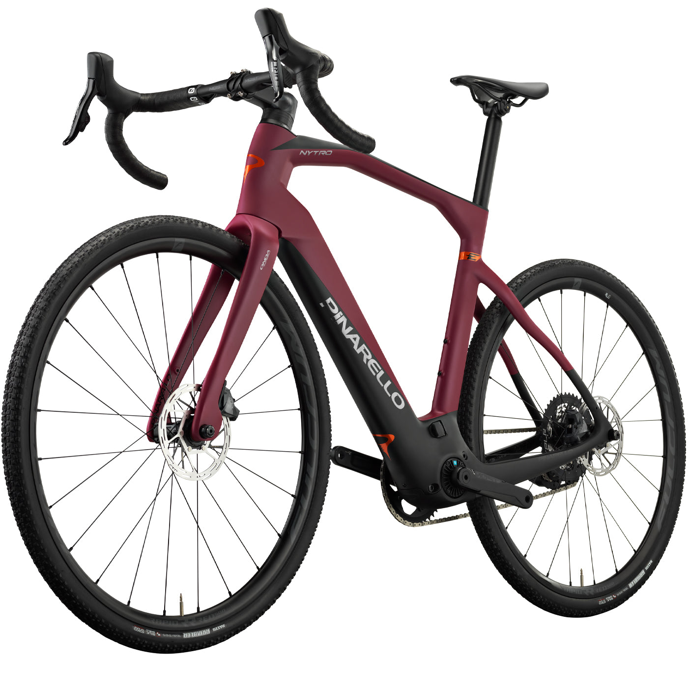 Pinarello NYTRO E7 GRAVEL SRAM FORCE AXS - Bordeaux | All4cycling