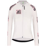 Maglia donna maniche lunghe Q36.5 Gregarius Hybrid Light Retrofuture - Bianco