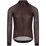 Maillot manches longues Q36.5 Gregarius Hybrid Dolomiti - Marron