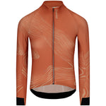 Maglia donna maniche lunghe Q36.5 Gregarius Hybrid Dolomiti - Rosso