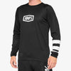 100% R-Core long sleeves jersey - Black White