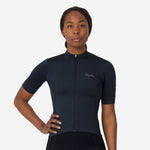 Rapha Road frau trikot - Schwarz