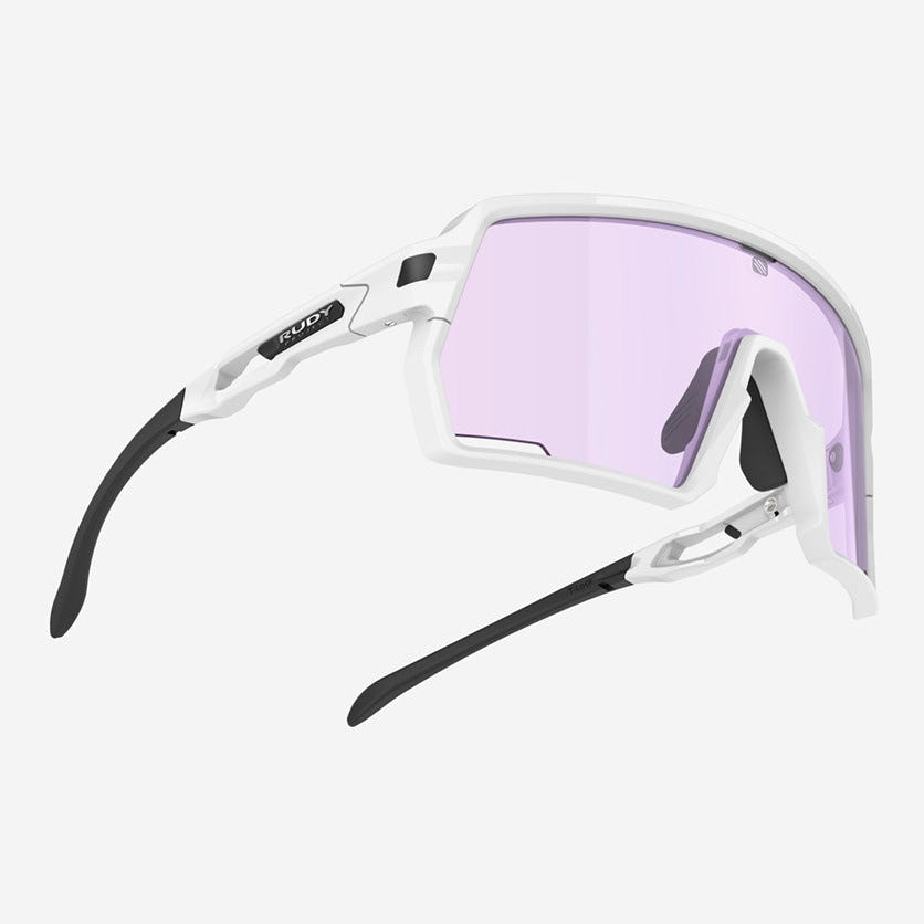 Gafas Rudy Project Kelion - White Gloss ImpactX2 Laser Purple