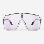 Rudy Spinshield sunglasses - White Matte ImpactX2 Laser Purple