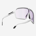 Rudy Spinshield sunglasses - White Matte ImpactX2 Laser Purple