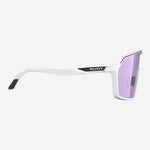 Rudy Spinshield sunglasses - White Matte ImpactX2 Laser Purple