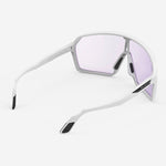 Rudy Spinshield sunglasses - White Matte ImpactX2 Laser Purple