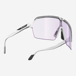 Occhiali Rudy Spinshield Air - White Matte ImpactX2 Laser Purple