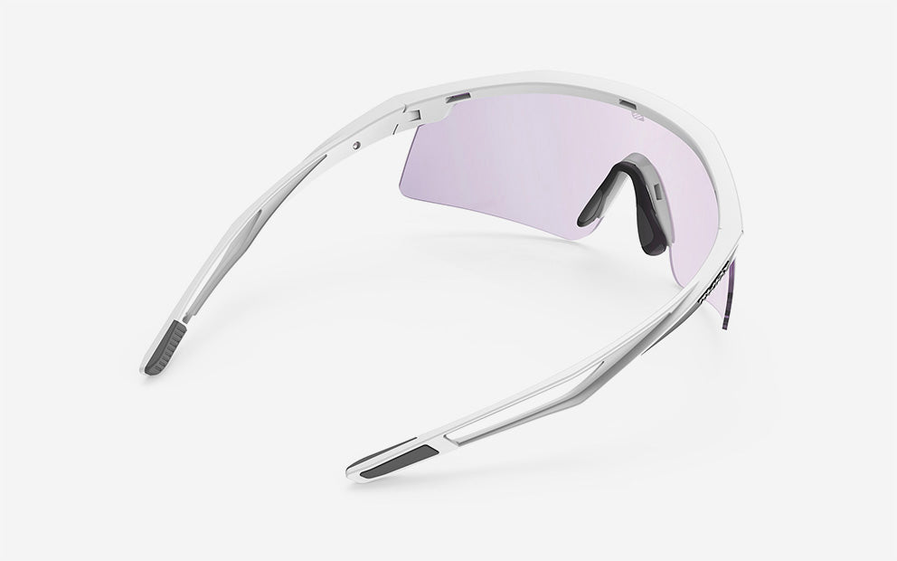 Gafas Rudy Project Turbolence - White Matte Ash ImpactX2 Laser Purple