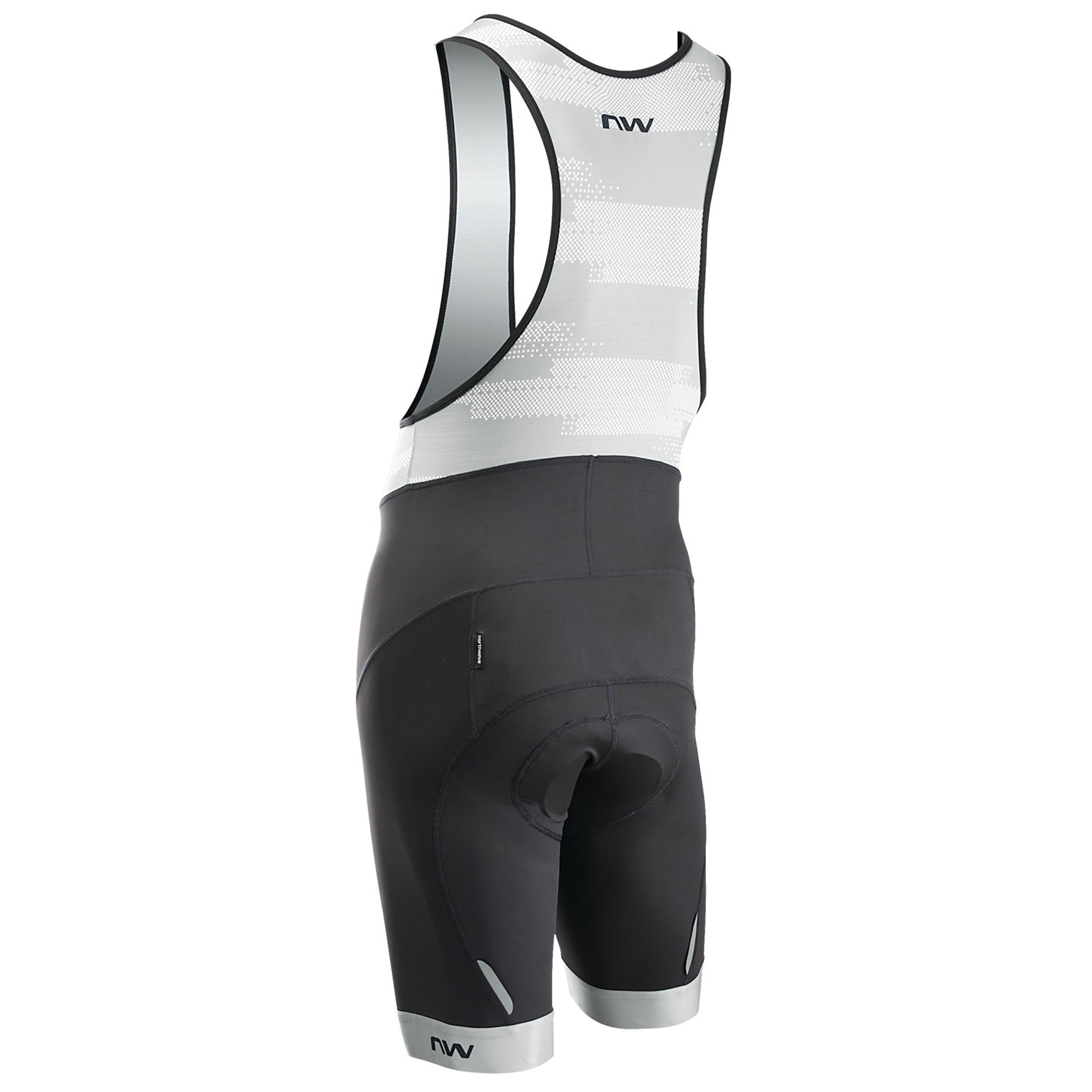 Northwave Active Evo Tragerhosen - Schwarz grau