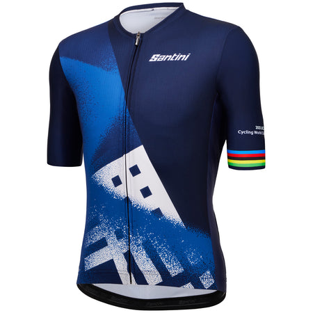 UCI WORLD CHAMPIONSHIP GLASGOW Short Sleeve Jersey Mapei 2023 multicolored  - white